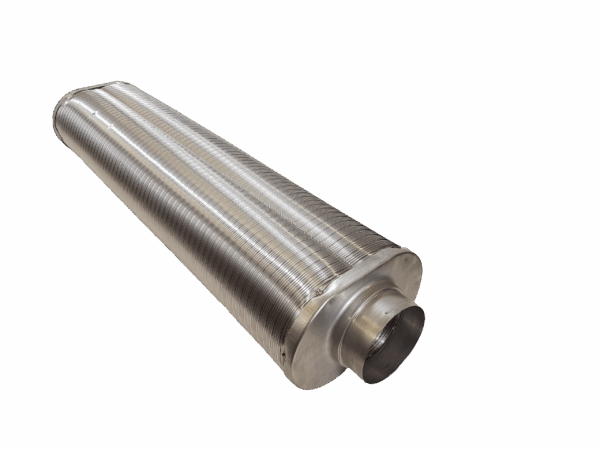 Rohrschalldämpfer, Telefonieschalldämpfer oval , 25mm Packungsstärke, 1000mm lang