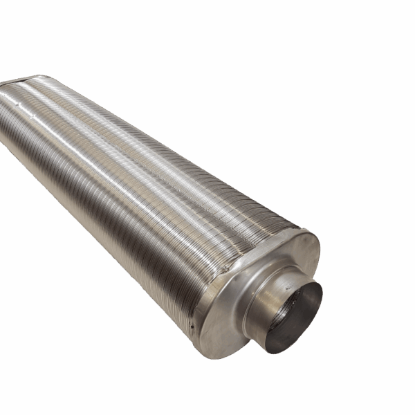 Rohrschalldämpfer, Telefonieschalldämpfer oval , 25mm Packungsstärke, 1000mm lang