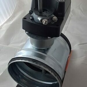 Absperrklappe DTBU 80-200 mit Lufberg DA08F220(S) für 230V Schnellläufer 8 Sekunden